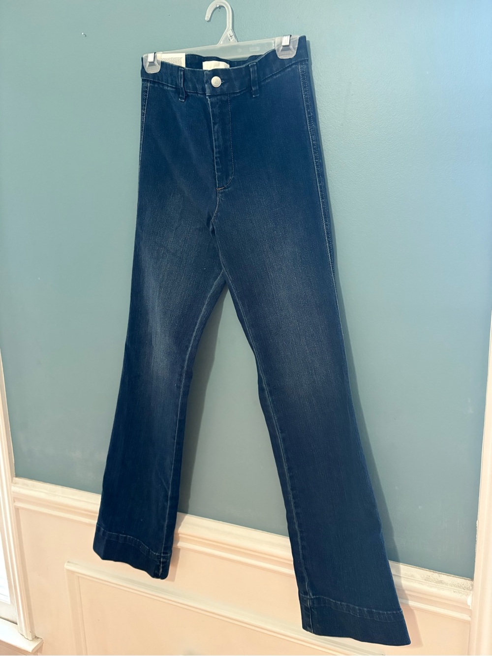 H&M Dark Blue Flare Jeans